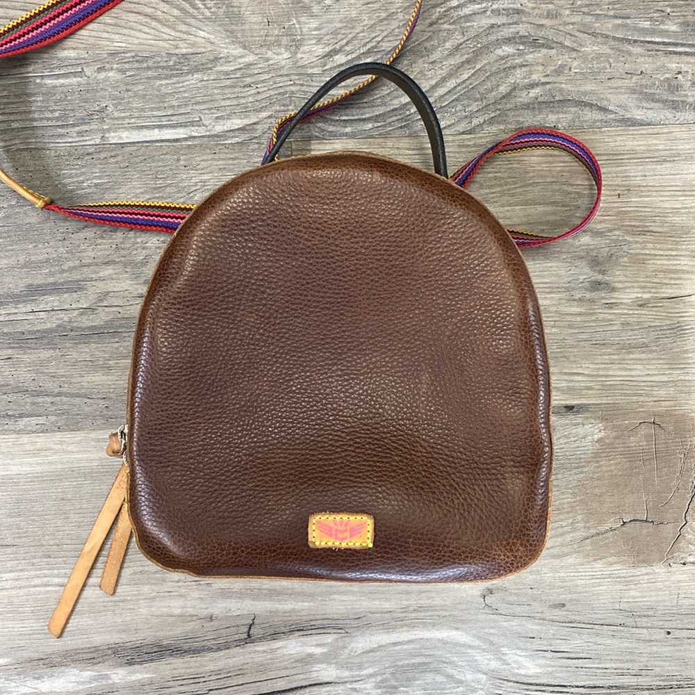 Consuela leather backpack